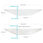 HOOMEE Centre Pivot Roof Window Sealing Kit for Portable Air-Conditioner and Tumble Dryer – Works with Every Mobile Air-Conditioning Unit