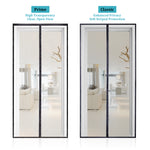 Apalus Prime Screen Door, Magnetic Insect Protection for Balcony Door, Breathable and Durable, Stronger Magnets than Classic Model, Weather-Resistant, 3.8 cm Velcro