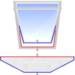 HOOMEE Centre Pivot Roof Window Sealing Kit for Portable Air-Conditioner and Tumble Dryer – Works with Every Mobile Air-Conditioning Unit