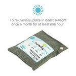 Apalus Air Purifying Bag For Car | Reusable Bamboo Activated Charcoal Air Freshener | Natural & Chemical Free