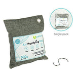 Apalus Air Purifying Bag For Car | Reusable Bamboo Activated Charcoal Air Freshener | Natural & Chemical Free