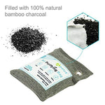 Apalus Air Purifying Bag For Closet | Car | Shoe And Kitchen Odor | Reusable Bamboo Activated Charcoal Air Freshener | Natural & Chemical Free | Family Set