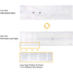 HOOMEE Adjustable Sliding Window Seal for Portable Air Conditioner and Tumble Dryer –Min Size 25x62 cm Max Size25x92cm - Works with Sliding and Hung Windows, Easy to Install, Waterproof