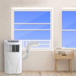 HOOMEE Adjustable Sliding Window Seal for Portable Air Conditioner and Tumble Dryer –Min Size 25x62 cm Max Size25x92cm - Works with Sliding and Hung Windows, Easy to Install, Waterproof