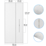 HOOMEE | AirLock Door Seal For Portable Air Conditioner and Tumble Dryer | 90x210cm | 35,5x82,5 inches