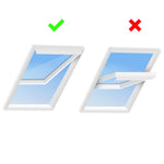 HOOMEE | Window Seal Kit for Portable Air Conditioner | Airlock works with every mobile Air-Conditioning Unit - Works both with Outward and Inward Opening Windows (Model #AL003)