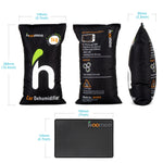 HOOMEE Silica Gel Car Dehumidifier, Reusable Moisture Absorber Bag, Automotive Dehumidifier, Keep Windows Fog-Free (2 x 1kg)
